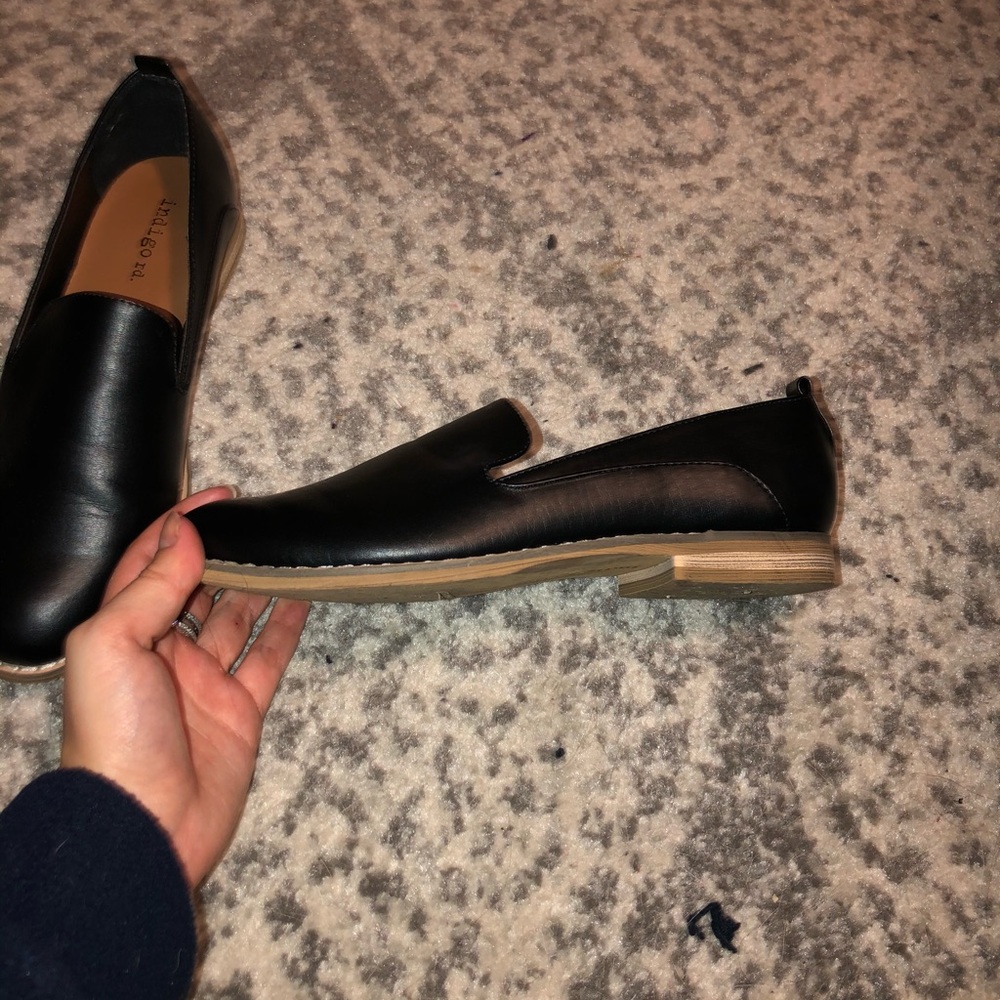 Black Indigo Rd. Loafers - Picture 3 of 5